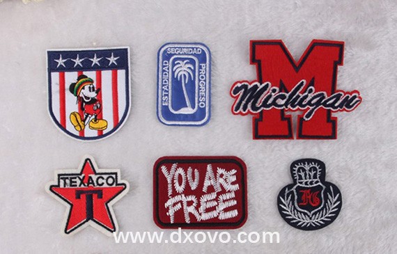 Laser cutting for Embroidered Badges
