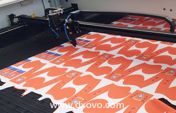 Laser Cutting for digital printing fabric