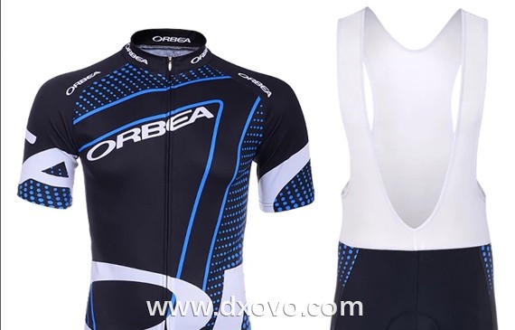 Cycling sportswear fabric cut