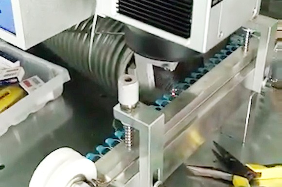 Ceramic capacitor laser coding